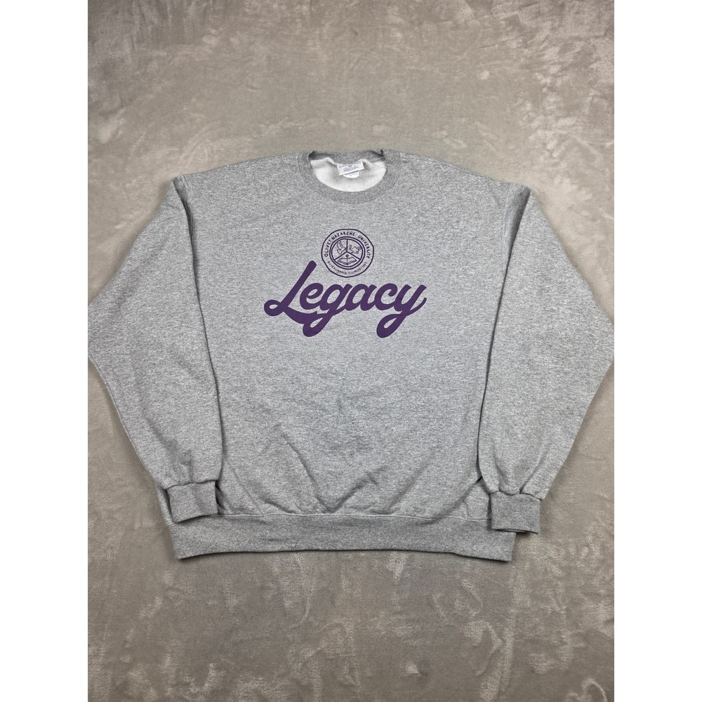 Champion Sweatshirt Mens 2XL Gray Olivet Nazarene University Legacy Pullover